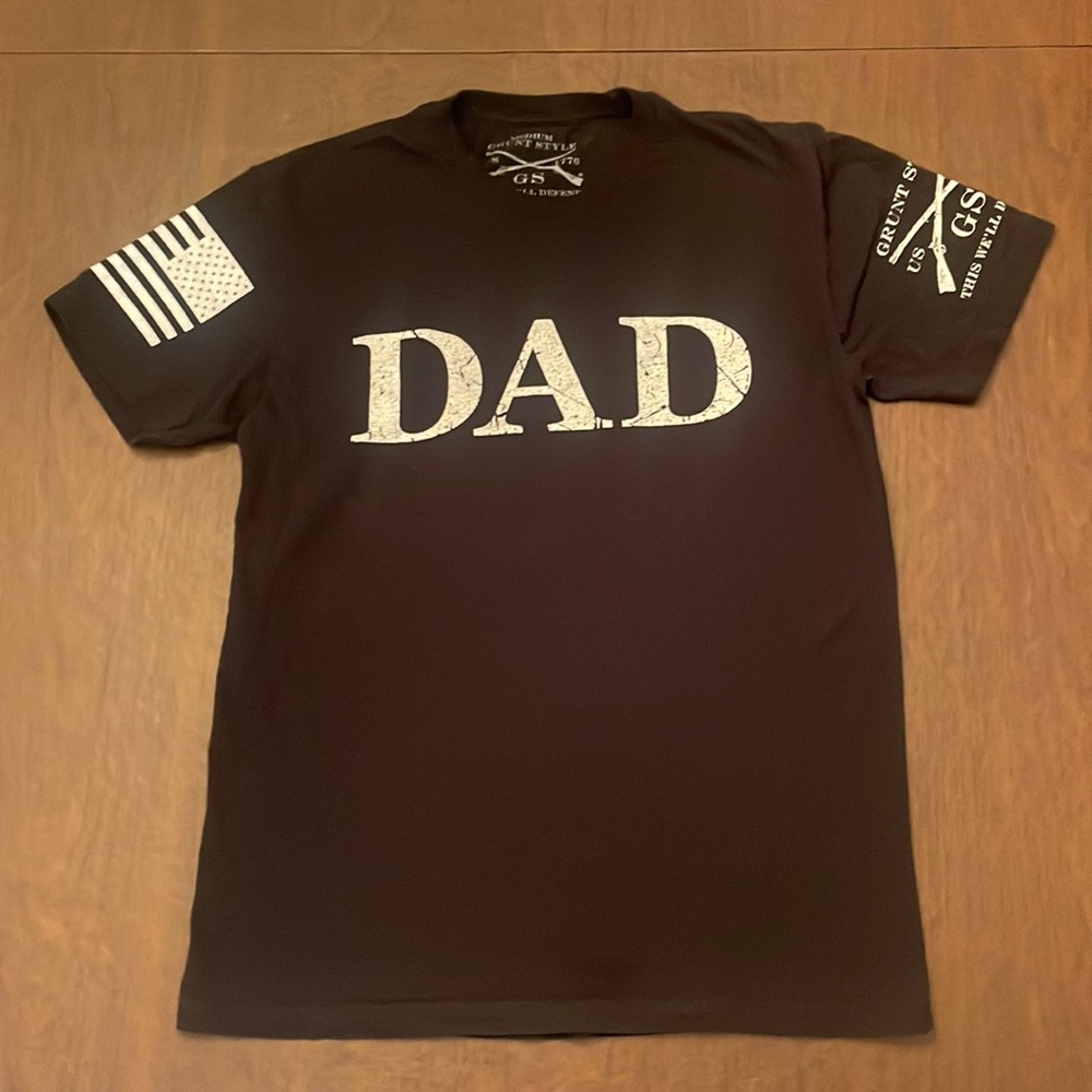 🇺🇸 👕 Grunt Style “DAD definition” black M T-shirt 🇺🇸 - Picture 4 of 6